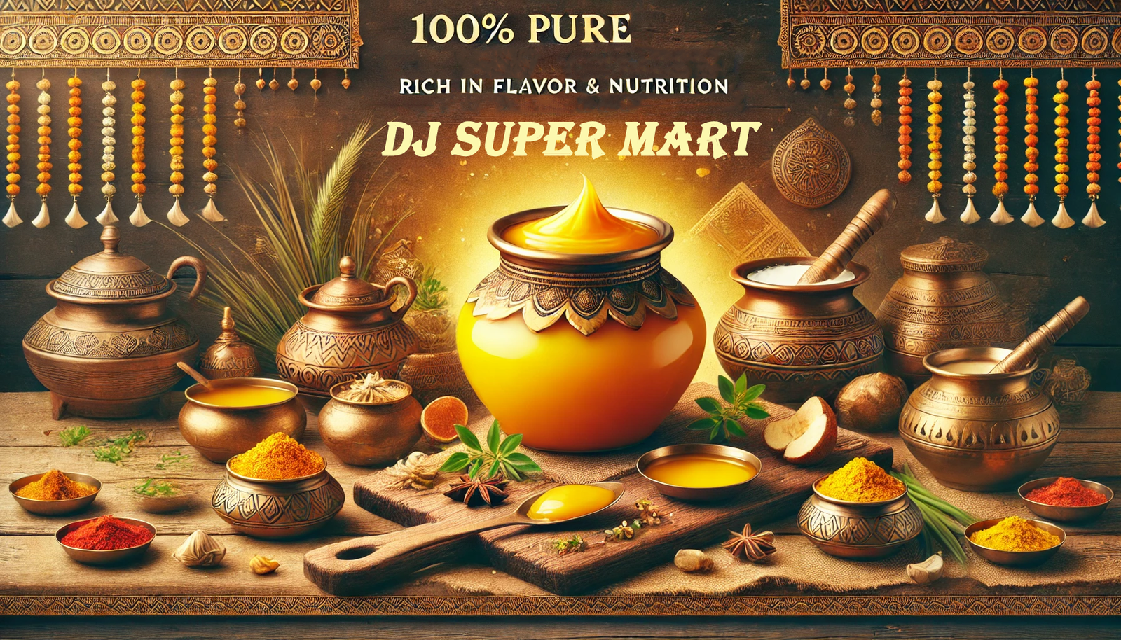 Homepage image of DJ Supermart showcasing a wide variety of products, emphasizing the convenience and variety of the best online shopping experience.